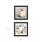 Homeroots Set Of Two BOHO Pumpkins and Flowers 1 Black Framed Print Wall Art, 2PK 408202 - alternate 2