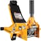 Perform Tool Jack Floor Jack; Hydraulic; 6000 Pound Capacity; 197/8 In Max Lift Height; Yellow; Steel W1617 - alternate 2