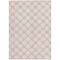 Homeroots 10' X 14' Pink And Gray Polka Dot Washable Indoor Outdoor Area Rug 595270 - alternate 2