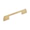 Amerock Angle 5-1/16 inch (128mm) Center-to-Center Champagne Bronze Cabinet Pull, 10PK 10VMP37301CZ - alternate 1