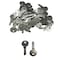 National Brand Alternative Mailbox Lock Key Blank Nickel, 50PK KEY BLANK HL1 - alternate 1