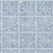 Homeroots 5' X 8' Sky Blue And Denim Blue Medallion Washable Indoor Outdoor Area Rug 589345 - alternate 2