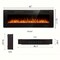Edendirect 68 in. 5100BTU Wall Mount Electric Fireplace, 750W/1500W, Heat 400 sq. ft, Blower Heat, Remote ZR-30074072273 - alternate 2