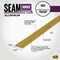 M-D Building Products Building Products 3/4'' x 72'' Satin Brass Aluminum Seam Binder with Screw Nails 79129 - alternate 2