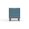 Strong Hold 7 drawer cabinet - (3x 2in, 4x 3in) - Blue accents - Keyed Alike S3036-PCAAS-0703FS - alternate 1