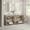 James Martin Vanities Breckenridge 72" Dbl Vanity, Whitewashed Oak, w/ 3 CM Tajnar Eclos Top w/FreePower Wireless Charger 330-V72-WWO-FTJR - alternate 2