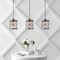 Jonathan Y Marelle 6.5" 1-Light Farmhouse Industrial Iron Filigree Caged Jar LED Pendant, Antique Silver, 3PK JYL7909C-SET3 - alternate 4