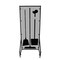 5S Supplies Housekeeping Shadow Board Broom Station V7, Gray / Black, Broom, No Text HSB-V7-GRAY/BLACK-BO-NO TEXT - alternate 1