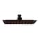 Westbrass 8 in. x 8 in. Square thin Shower head in Oil Rubbed Bronze SHS88-12 - alternate 1