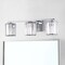 Jonathan Y Coco Prism Vintage 23" 3-Light Metal/Glass Classic Glam LED Vanity Light, Chrome JYL3554A - alternate 4