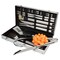 Chef Buddy Stainless Steel BBQ Grill Tools Set with Aluminum Carrying Case Outdoor 19PC 75-4274B - alternate 1