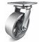 Hyw Products Heavy Duty Caster 8in x 3in Steel Wheel - Swivel 53-80S-A1-SS - alternate 2