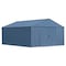 Arrow Classic 12 x 14 x 8 ft Blue Grey Steel Storage Shed CLG1214BG - alternate 1