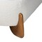 Baxton Studio Vinicio Mid-Century Modern Cream Boucle King Platform Bed 254-14063-ZORO - alternate 3
