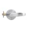 Global Door Controls GAL Series Pisa Style Heavy-Duty Commercial Cylindrical Lever, Grade 2 Passage in Brushed Chrome GAL-1110P-626 - alternate 3