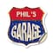 Signmission Phil's Garage, 18 Inch X 18 Inch, Vinyl Decal SHI-D-18-383-PHIL - alternate 1
