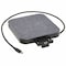 Eaton Tripp Lite Series USB-C Dock with Optional Internal Hard Drive, 4K HDMI, USB 3.x 5Gbps,  U442-DOCK17-GY - alternate 2