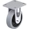 Blickle Rigid Plate Caster, Solid Rubr, 5", 550 lb. BKS-POEV 125KA-14-SG - alternate 1