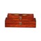 Homeroots Set of Two Brown Wood Box With Lid, 2PK 489370 - alternate 2