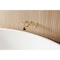 Kingston Brass Two-Handle Wall Mount Tub Faucet, Polished Brass KS5022ZX - alternate 3