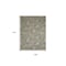 Homeroots 9' X 12' Ivory And Green Palm Leaf Indoor Outdoor Area Rug 551427 - alternate 2