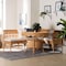 Bali & Pari Matilde Bohemian Light Honey Rattan 3-Piece Dining Nook Set 258-14174-14175-14188-ZORO - alternate 2