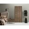 Sartodoors Modern Wood Interior Door with Hardware, Planum 0016 Walnut and Aluminum Strips, Single Panel Frame PLANUM0016ID-WLN-2884 - alternate 1