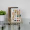Martha Stewart Ryder Gold Metal 9 Slot Triangle Magazine File Holder, Desktop Organizer Sorter HH-OHD16-GLD-MS - alternate 3