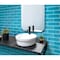 Apollo Tile Sapphire Blue 3 in x 12 in Glass Matte Wall Subway 5 sqft/case, 20PK APLA88042M 3X12A - alternate 3