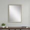 Homeroots 39" Silver Solid Wood Framed Accent Mirror 632755 - alternate 2