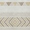 Homeroots 5' X 8' Ivory Beige And Taupe Southwestern Washable Indoor Outdoor Area Rug 613916 - alternate 2