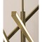 Afx Knoll - LED Pendant - 36in - Light Antique Brass KNOP36LAJUDLB - alternate 2