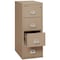 Fireking 4 Drawer, 1 Hr Fire & Impact Rated, Vertical, 31" depth Legal Taupe 4-2131-CTA - alternate 2