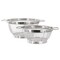 Oster Baldwyn 2 Piece 11 inch and 8.75 Inch Round Stainless Steel Mesh Colander Set 141096.02 - alternate 1