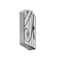 Vdomdoors Aluminum Door Iron 1633 Black Entry Steel Metal Classic Painted 52 x 80 (36+16 x 80)-Left Inswing IRON1633EXD-BLK-W36+16xH80-LH-I - alternate 2