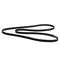 Motorcraft Serpentine Belt,  JK81352 - alternate 1
