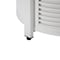Leisuremod Walbrooke White Patio Round Tank Holder with Slats Design, White WHS24W - alternate 3