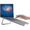 Rain Design M-Bar Laptop Stand Elevates Screen by 3 in. Anodized Aluminum - Space Gray 10081 - alternate 2
