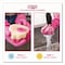 The Pink Stuff Sqeezy Dual-Sided Sponge and Scrubber, 4" x 5.3", 3.8" Thick, Pink/Ivory, 12PK RST823773CT - alternate 3