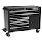 Proto 550 Series Rolling Cabinet, 8 Drawer, Black, Steel, 50 in W x 25-1/4 in D x 41 in H J555041B-8BK-2S - alternate 1