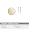 Amerock Blackrock 1-5/16 in 33 mm Diameter Champagne Bronze Cabinet Knob BP55270CZ - alternate 2