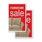 Signmission Furniture Sale, Vinyl Decals Only 24 Inch x 36 Inch, Vinyl Decal, 2PK DSB-2436-2PACK-Furniture Sale - alternate 1