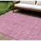 Homeroots 8' X 10' Blush And Ivory Floral Washable Indoor Outdoor Area Rug 581855 - alternate 1