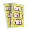 Signmission Buy Get Free, A-Frame & 2 Sign Inserts, Heavy-Duty Plastic Frame SBHD-C-2436-Buy 1 Get 1 Free - alternate 2