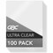 Gbc HeatSeal UltraClear Thermal Laminating Pouches, Sheet Size Supported: Letter 8.50in W x 11in, 100PK 3745022 - alternate 1