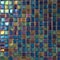 Apollo Tile Skosh 11.6inx11.6in Glossy Shimmer Multi Blue Glass Mosaic Wall and Floor Tile 18.69 sqft/cs, 20PK APLNB88BL569A - alternate 1