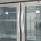 Koolmore 72in Commercial Back Bar Cooler in Silver With Side Condenser and LED Lighting, 18 Cu. Ft Capacity KM-BC-3GD-SCSS - alternate 3