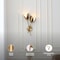 Vidalite Splay 2-Light Brushed Brass Wall Sconce Light with Adjustable Light Heads, Modern & Contemporary CE1009390 - alternate 2