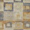 Homeroots 10' X 14' Linen Blue And Copper Geometric Washable Indoor Outdoor Area Rug 605048 - alternate 2