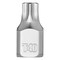 Milwaukee Tool Bit Socket, 1/4" Drive, Chrome, S2 Steel 45-34-1111 - alternate 1